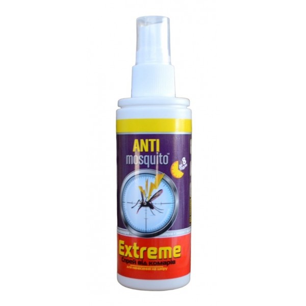 Спрей от комаров, Anti Mosquito Extreme, 100 мл